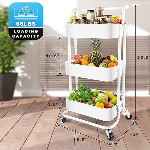 πβ¨ Rolling Storage Cart π πΏ | Mobile Organizer πͺπ¦π«