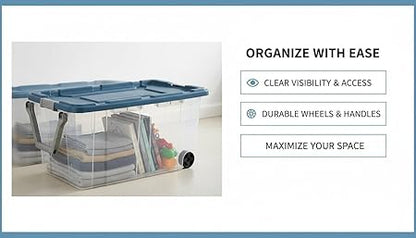 📦 Heavy-Duty Storage Bin 🏡 Leakproof Organizer 💪