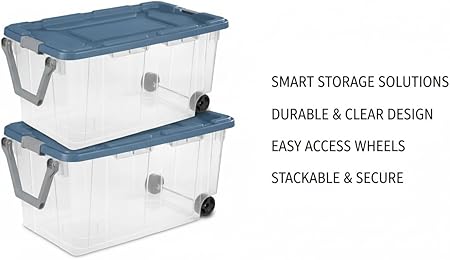 📦 Heavy-Duty Storage Bin 🏡 Leakproof Organizer 💪