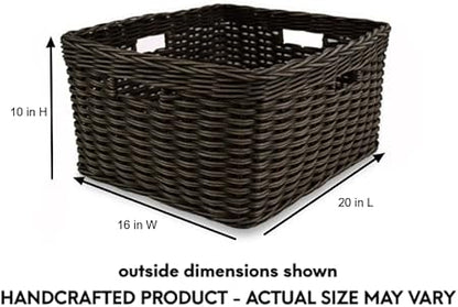 🧺 Woven Storage Basket 🏡 Stylish & Practical ✨