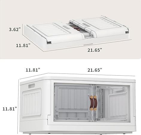 ✨Foldable Storage Box 🏠🧸 – Stackable & Collapsible 🌈🪄