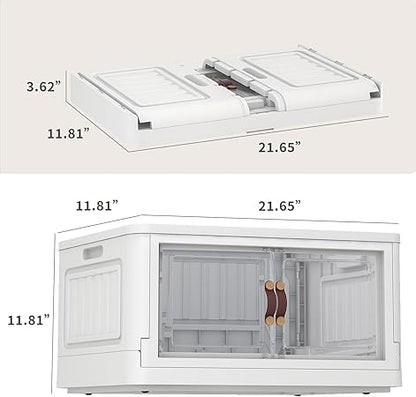 ✨Foldable Storage Box 🏠🧸 – Stackable & Collapsible 🌈🪄