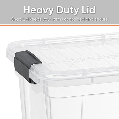 ✨ Clear Storage Bin Set 🏠📦 | Stackable Space Saver 🌟🧺