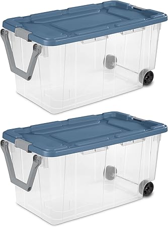 📦 Heavy-Duty Storage Bin 🏡 Leakproof Organizer 💪
