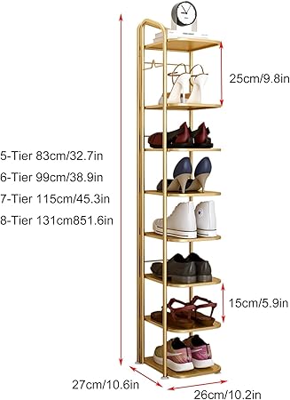 👟✨ Vertical Shoe Rack 🏡🧺 | Space-Saving Organizer 🌿👞