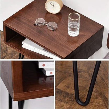 🛏️✨ Modern Nightstand 🏡💖 | Bedside Storage Table 🌙📚