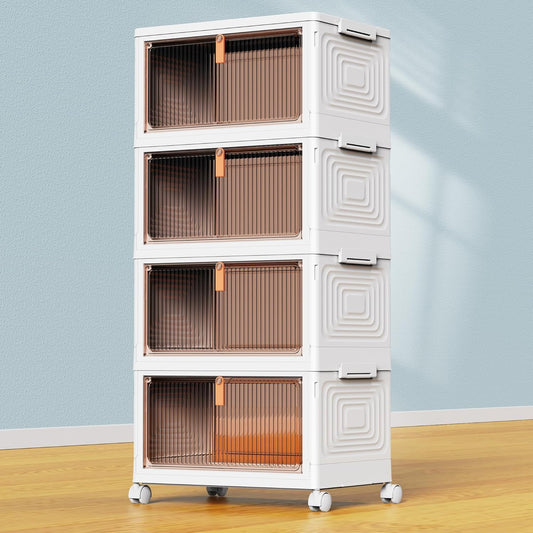 📦 Collapsible Storage Bins ✨ Stack & Save Space 🏡
