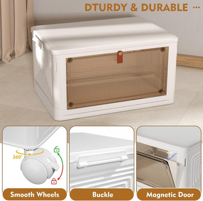 📦 Collapsible Storage Bins ✨ Stack & Save Space 🏡