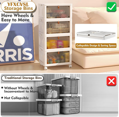 📦 Collapsible Storage Bins ✨ Stack & Save Space 🏡