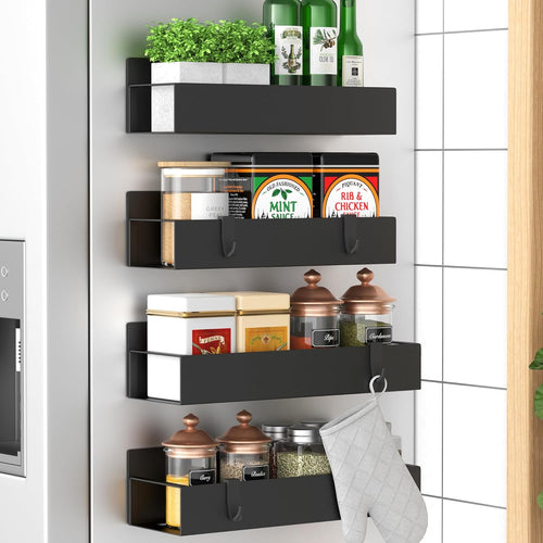 🧲 Magnetic Fridge Organizer 🌟 Space Saver 🥫✨